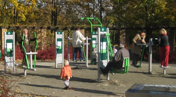 Nieuw! OF3-lijn buiten fitnesstoestellen 9 poznan s