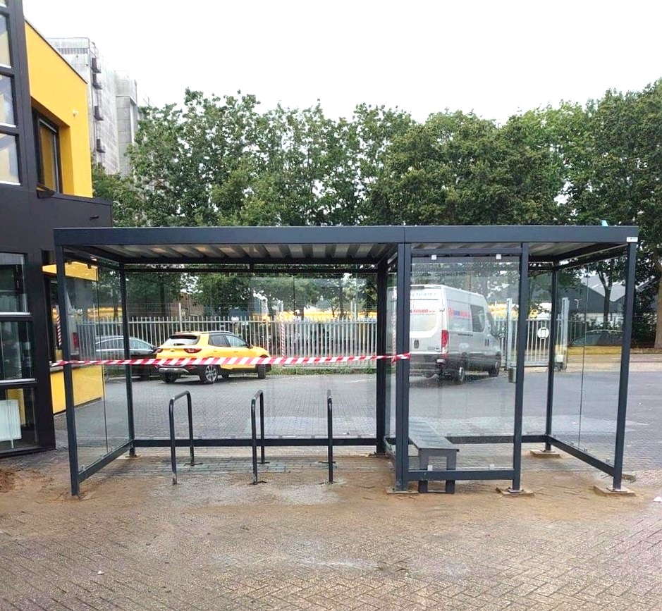 SKWshop – Overkappingen voor ieder vraagstuk 6 rookoverkapping fietsoverkapping combinatie