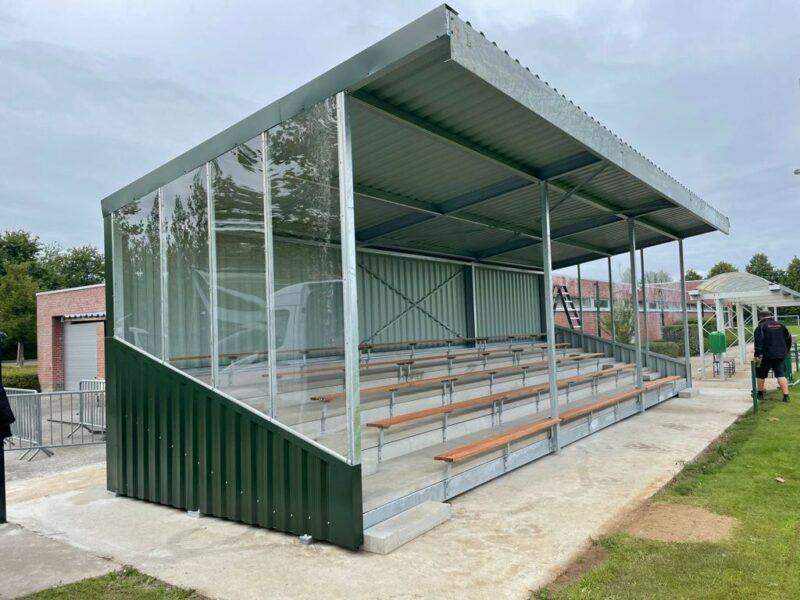 tribune bouw