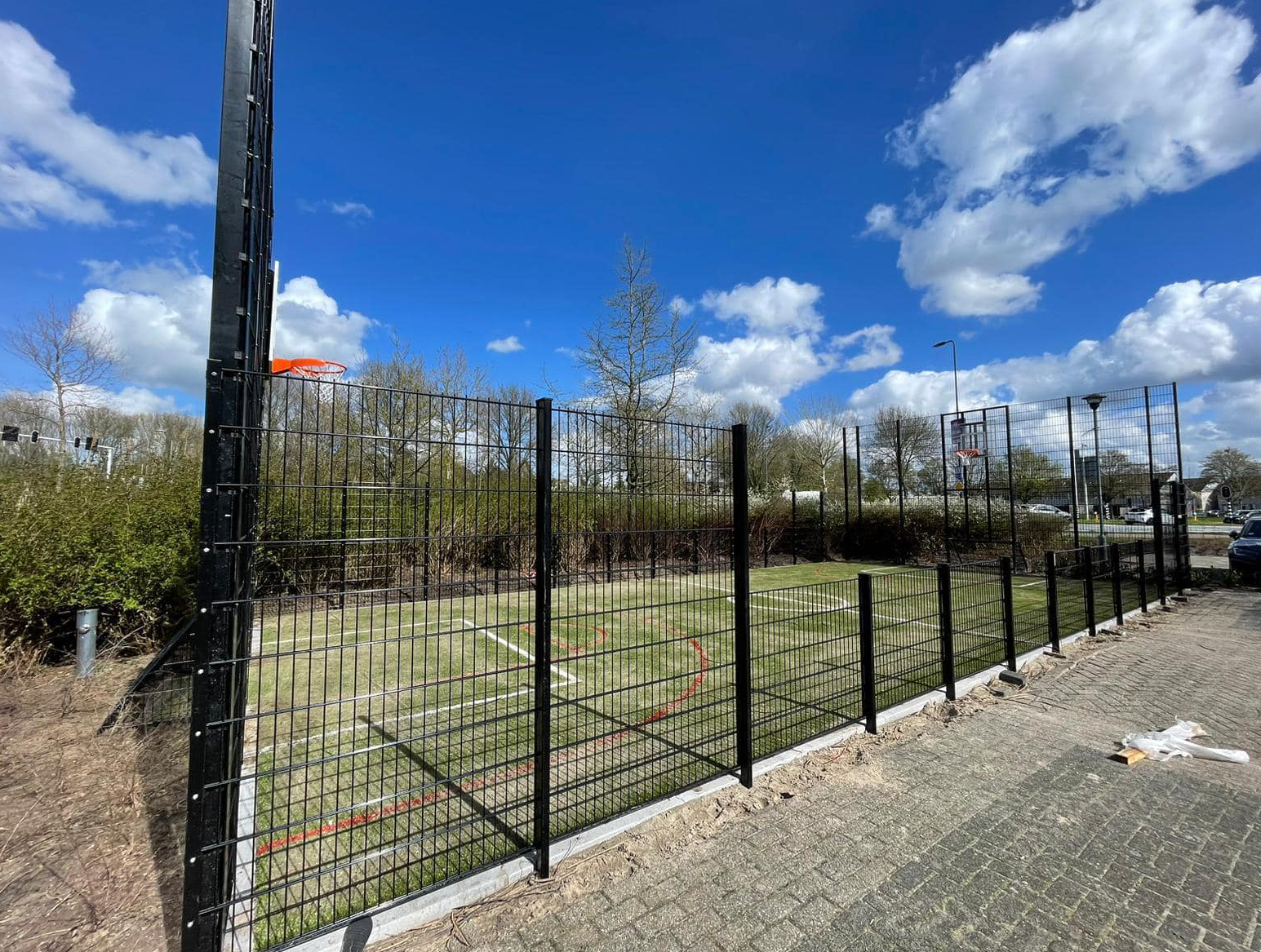 Tribunebouw Bonaire en meer.. 5 voetbalkooi Premium den Bosch Eigen gekozen formaat 0