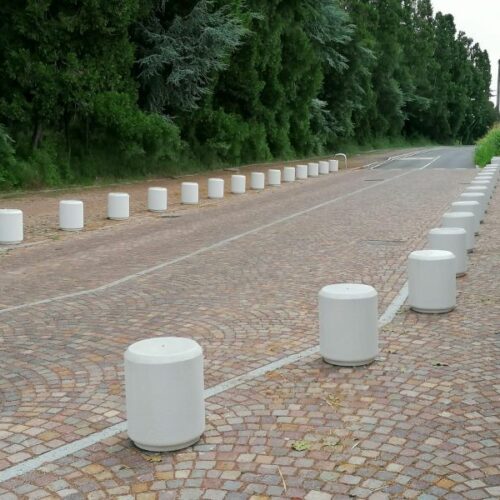betonnen cilindrische design afzetpalen diameter 450mm