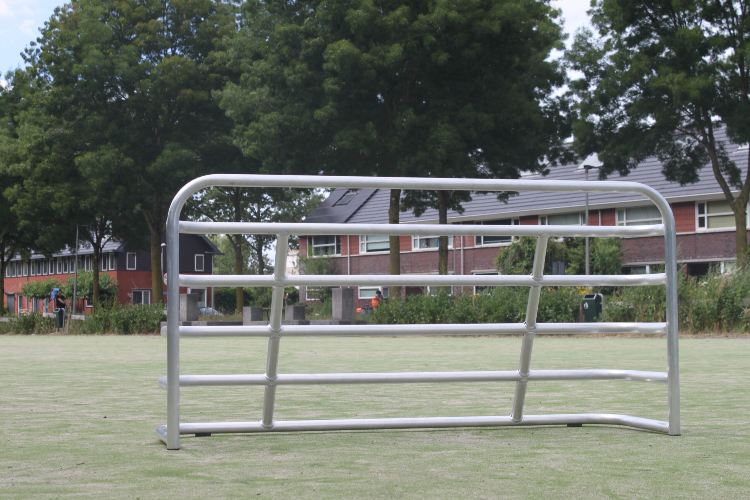 Voetbaldoeltjes Tube aluminium (1.5 x 0.75 m) 22 Voetbaldoeltje aluminium 1,5 x 0,75 meter